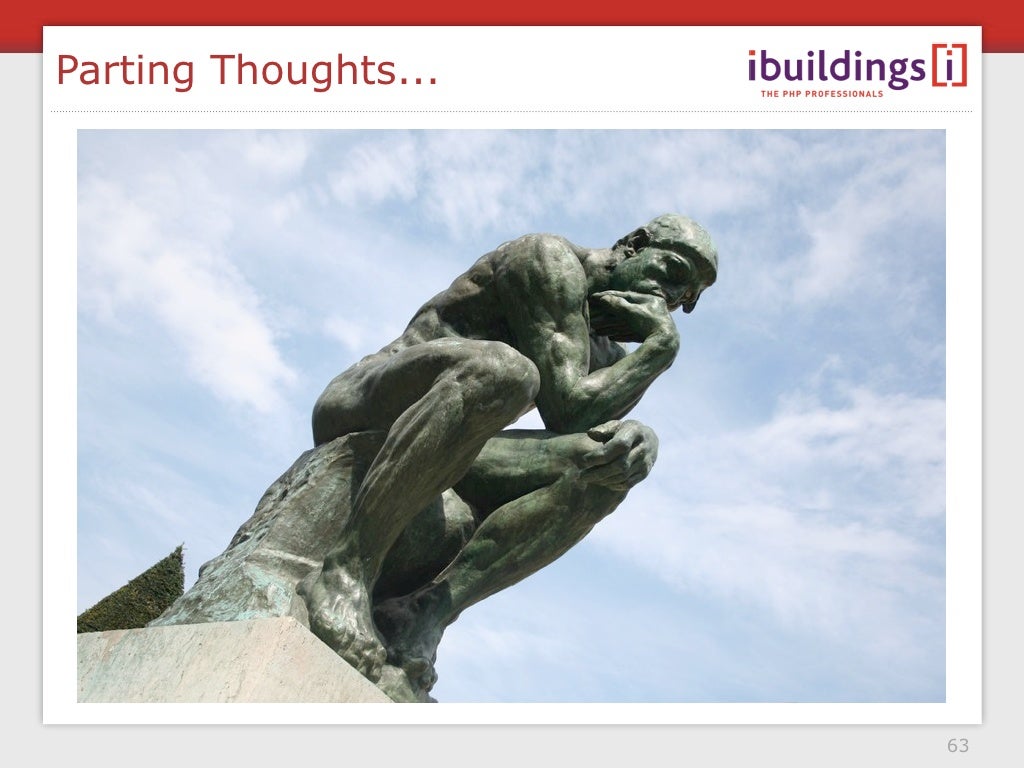 Parting Thoughts... 63