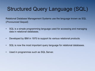Rdbms | PPT
