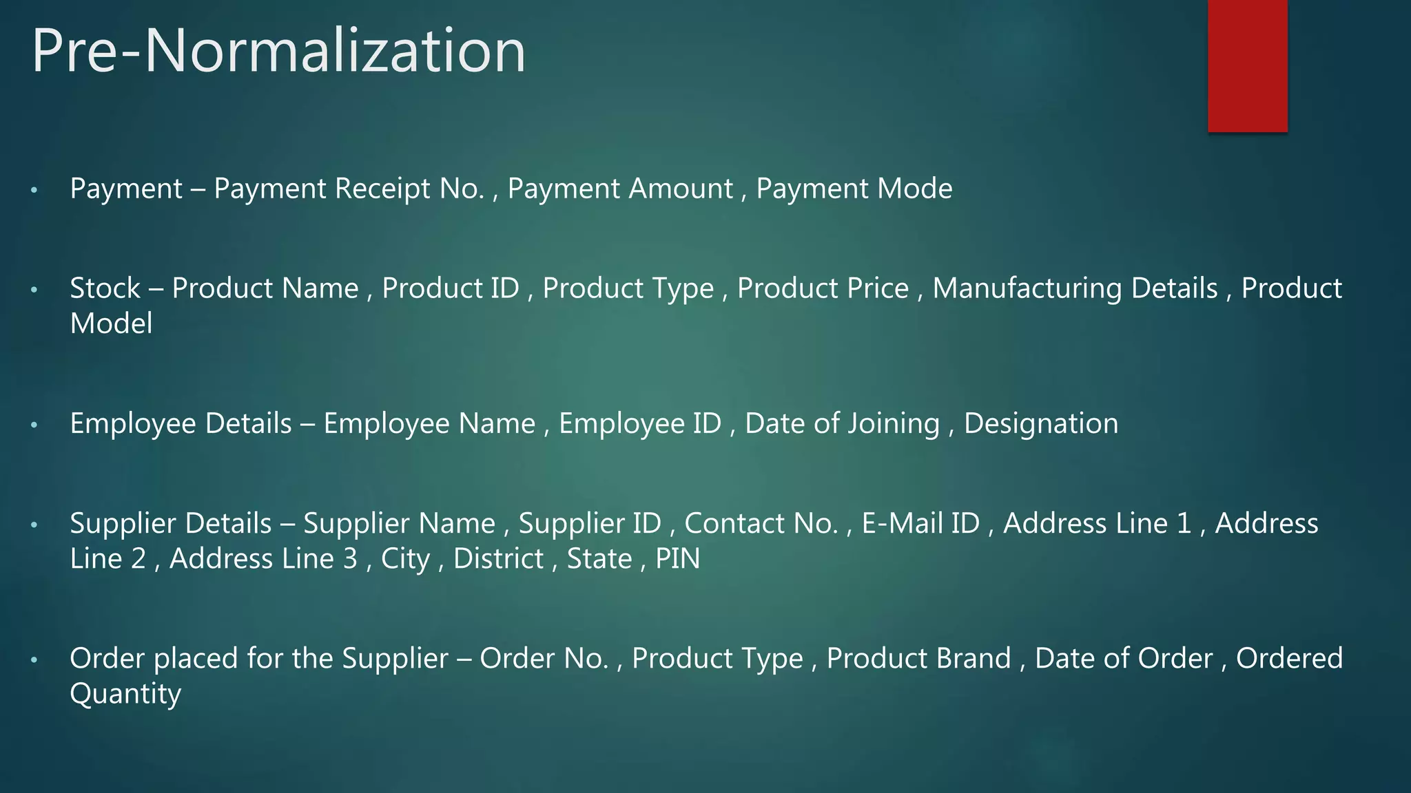 Super Market Management System | PPTX