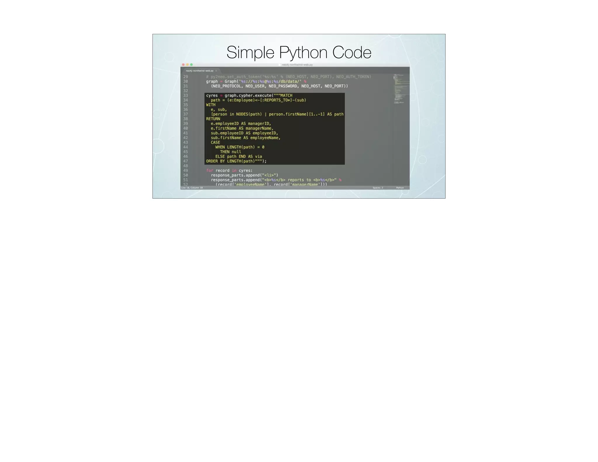Simple Python Code
 
