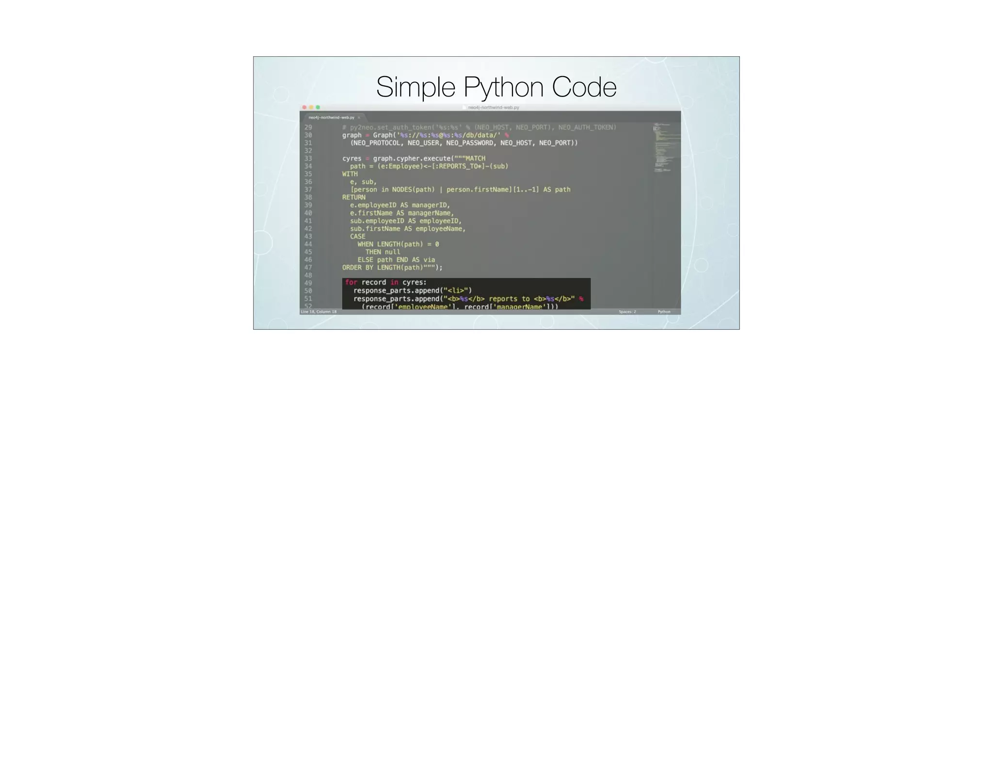 Simple Python Code
 