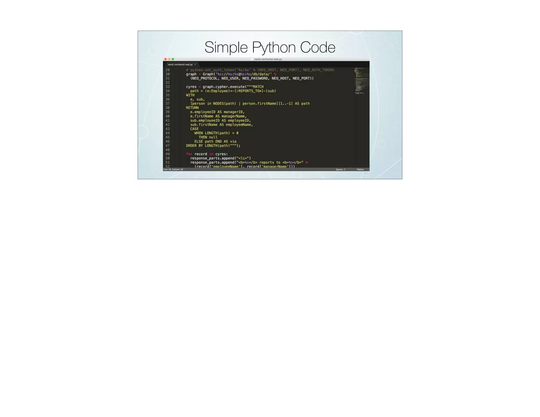 Simple Python Code
 