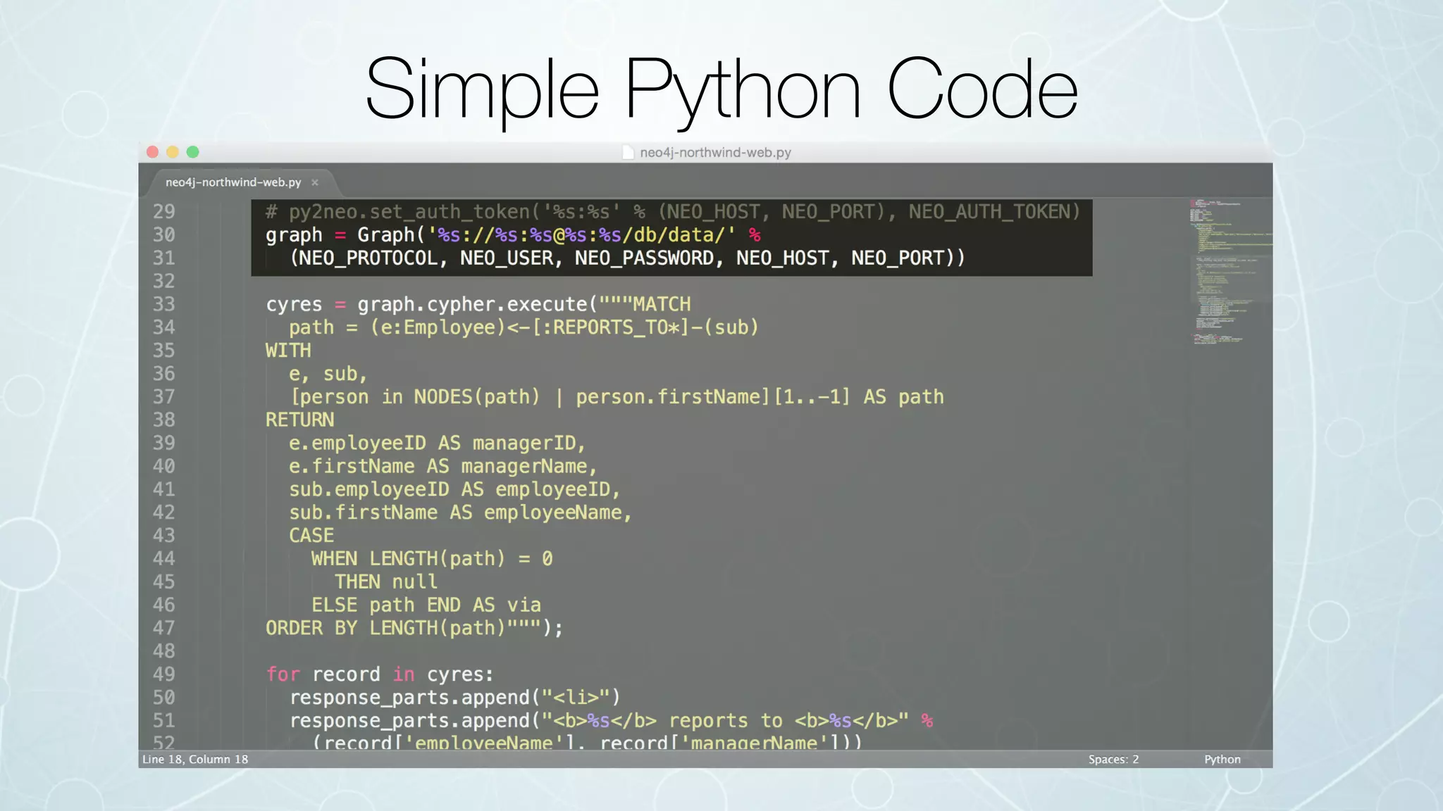 Simple Python Code
 