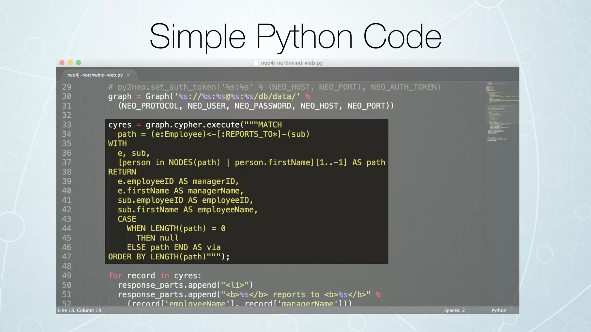 Simple Python Code
 