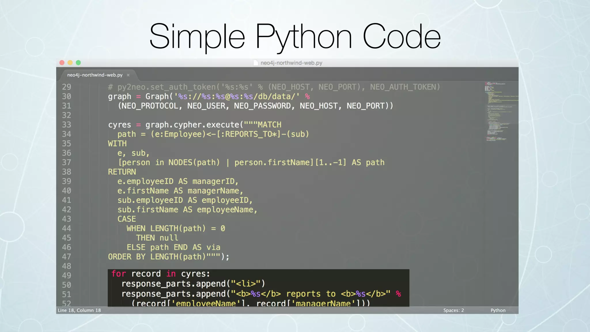 Simple Python Code
 