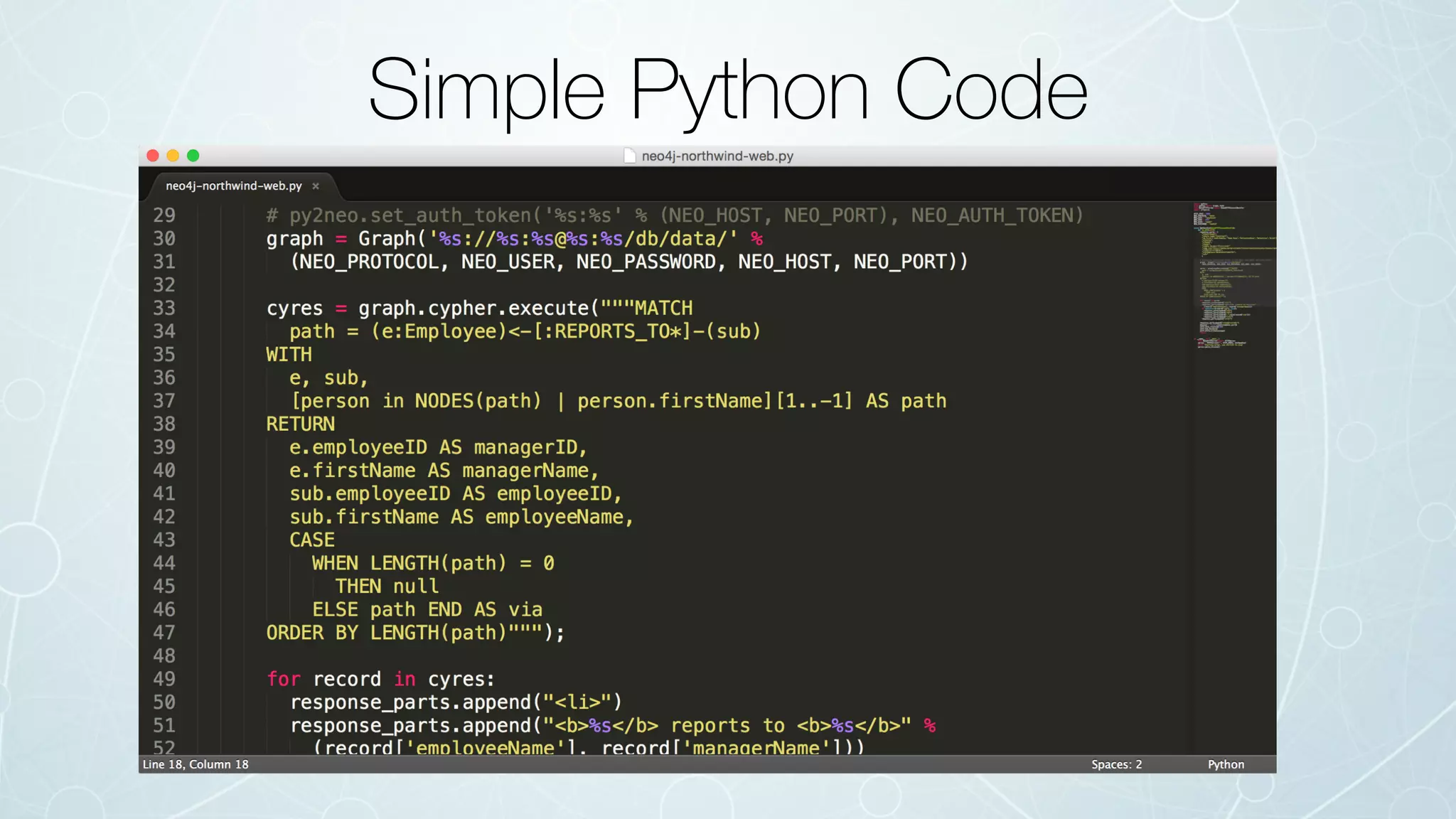 Simple Python Code
 