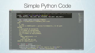 Simple Python Code
 