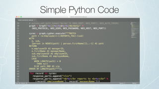 Simple Python Code
 