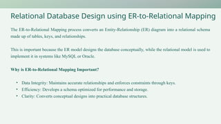 Relational Database Management System Unit 2 | PPTX