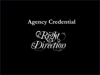 Agency Credential
 