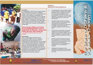 State of Orphans & Vulnerable Children | PDF