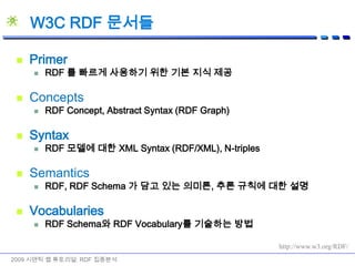 웹에 있는 정보를 데이터베이스처럼 표현할 수 없을까? 