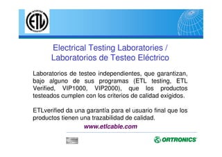 Institute of Electrical and Electronics
Engineers, inc.
www.ieee.org
Organización privada Americana de ingenieros eléctricos y
electrónicos
Entre otros asuntos la IEEE desarrolla los estándares para las
redes locales que operan sobre sistemas de cableado
estructurado. Ethernet (IEEE/ 802.3) y Token Ring (IEEE/ 802.5)
son frutos del IEEE.
 