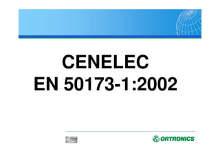 ISO 11801 - 2002
Clases de sistema de cableado:
Enlace o
Canal Componente
Clase Frequencia Categoria
Clase C 16 MHz Categoria 3
Clase D 100 MHz Categoria 5e
Clase E 250 MHz Categoria 6
Clase F 600 MHz Categoria 7
 