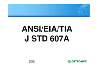 ANSI/EIA/TIA 569-A
Distribucción por Techo
 