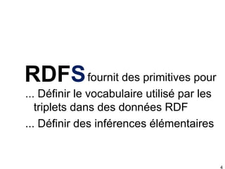 RDFS : une introduction