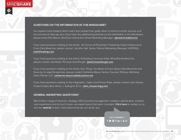 Mindshare Staying Secure Online