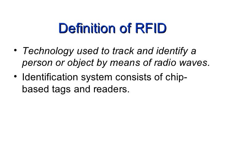 Rfid