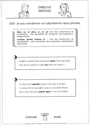 Rédiger sans fautes (cm2)