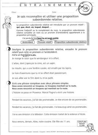 Rédiger sans fautes (cm2)