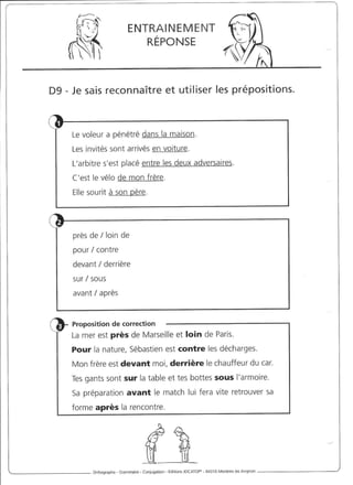 Rédiger sans fautes (cm2)