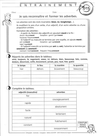 Rédiger sans fautes (cm2)
