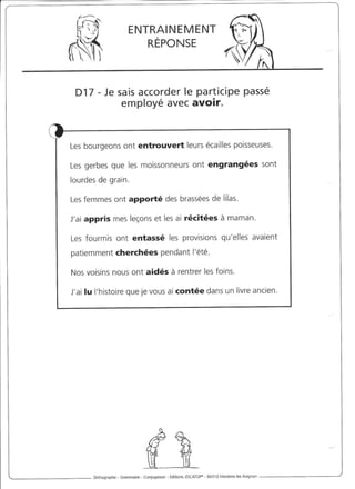 Rédiger sans fautes (cm2)