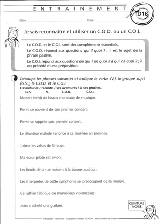 Rédiger sans fautes (cm2)