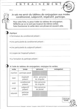 Rédiger sans fautes (cm2)