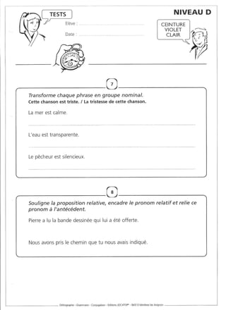 Rédiger sans fautes (cm2)