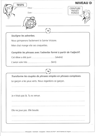 Rédiger sans fautes (cm2)