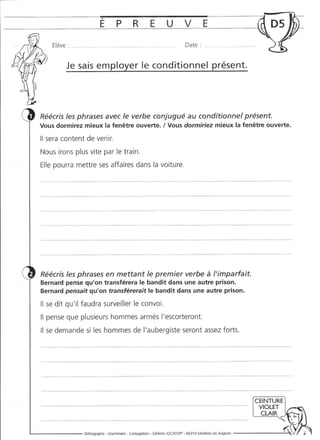 Rédiger sans fautes (cm2)