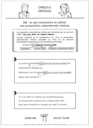 Rédiger sans fautes (cm2)