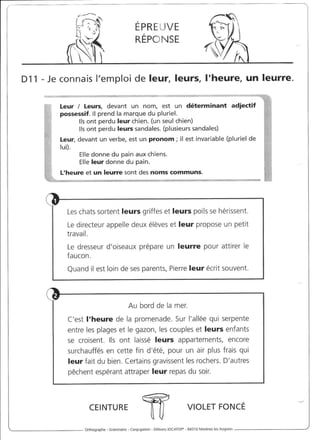 Rédiger sans fautes (cm2)