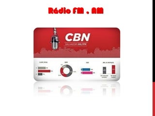 Rádio FM , AM

 