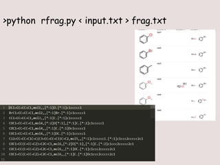 >python rfrag.py < input.txt > frag.txt
 