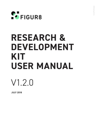 RESEARCH &
DEVELOPMENT
KIT
USER MANUAL
V1.2.0
JULY 2018 2018©figur8,Inc.
 