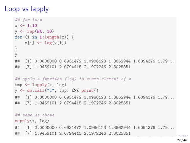 RDataMining slides-r-programming | PPT