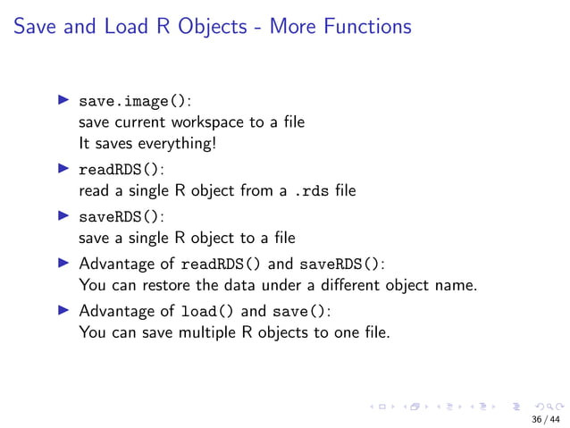 RDataMining slides-r-programming | PPT