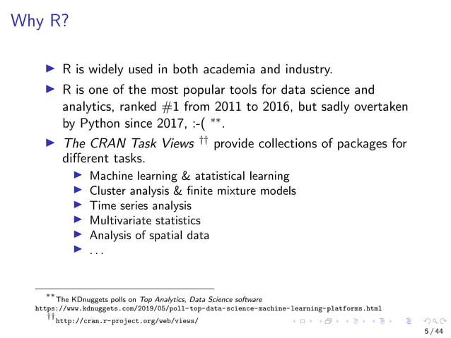 RDataMining slides-r-programming | PPT