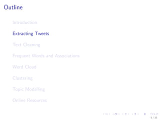 Text Mining with R -- an Analysis of Twitter Data | PDF