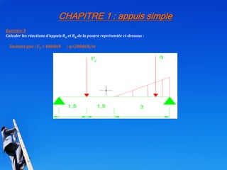 RDM EXERCICE 3 AVEC CORRIGER | PPTX