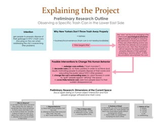 37
Explaining the Project
 