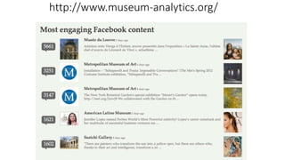 http://www.museum-analytics.org/
 