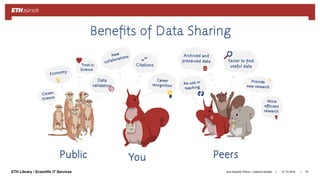 ||ETH Library / Scientific IT Services 31.10.2018Ana Sesartic Petrus / Caterina Barillari 79
 