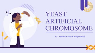 YEAST
ARTIFICIAL
CHROMOSOME
BY: Abhishek Kadam & Rutuja Rokade.
 
