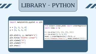 Materi matakuliah Pemrograman R dan Python | PDF