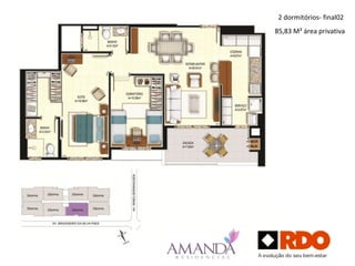2 dormitórios- final02
85,83 M² área privativa