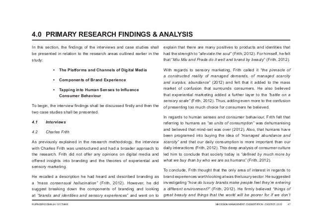 Dissertation digital media