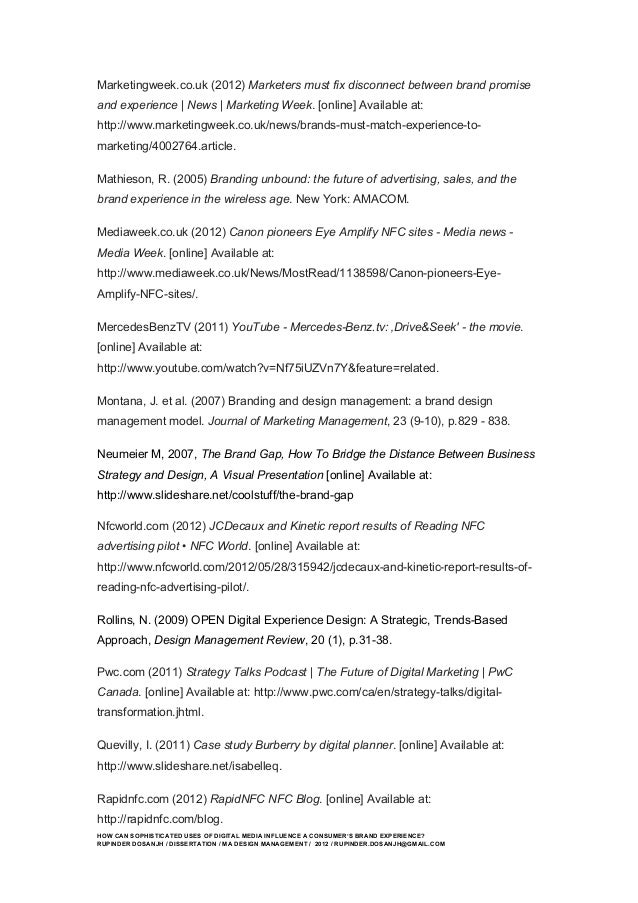 Bibliography style phd thesis